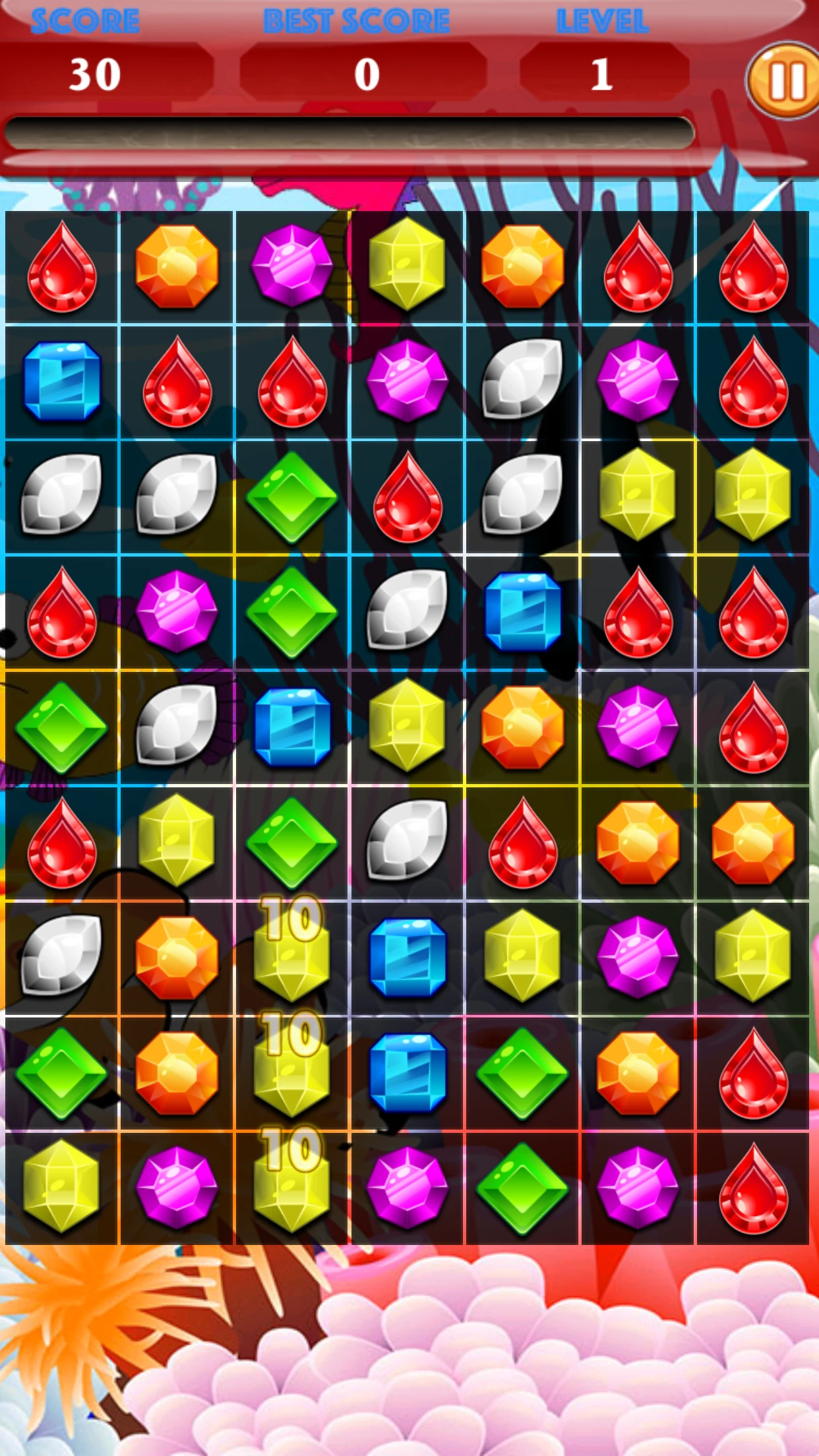 diamond jewels screenshot