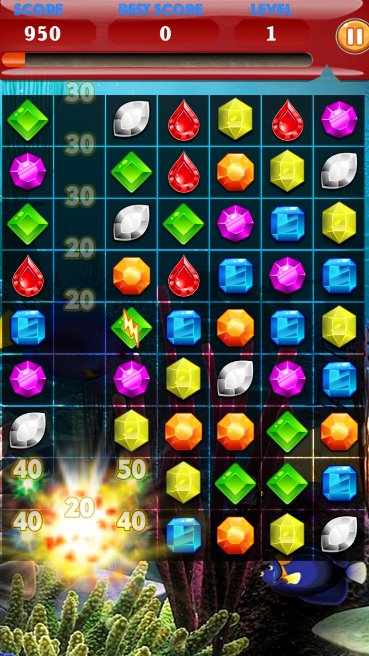 diamond jewels screenshot
