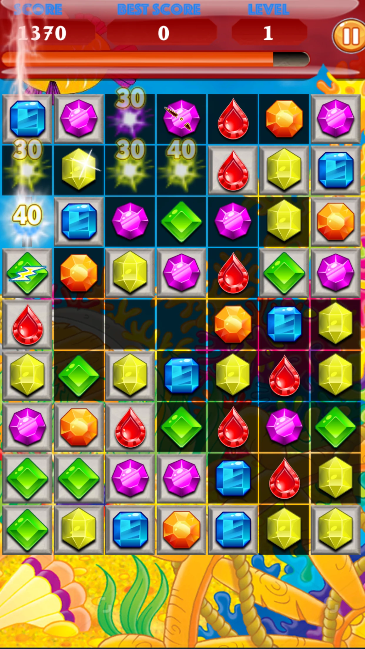 diamond jewels screenshot