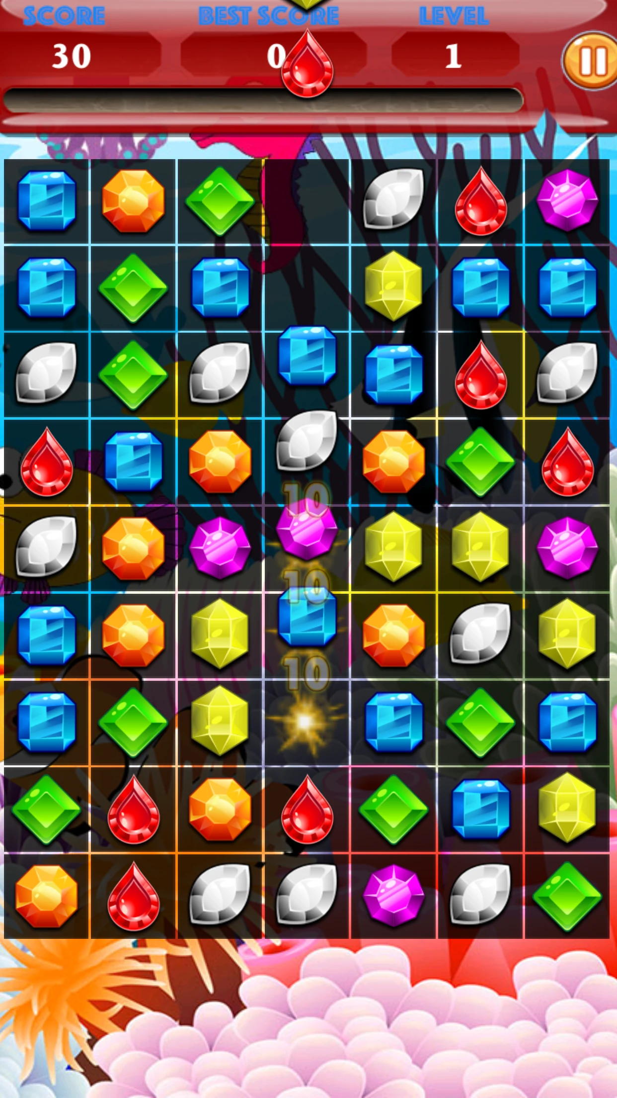 diamond jewels screenshot